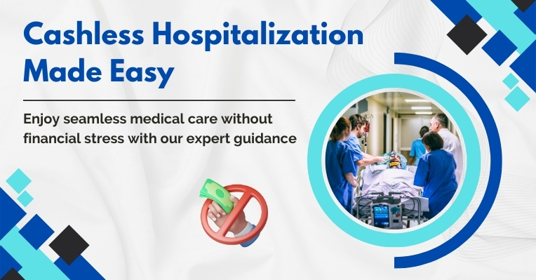 Health insurance with cashless hospitalization benefits.